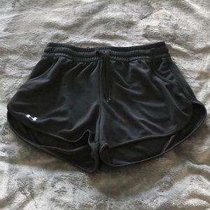 Under Armour black heat gear shorts